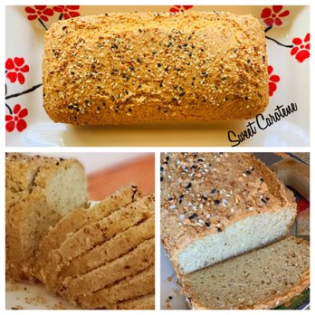 Sweet Carotene - Almond flour savory bread (low carb, keto-friendly, no added sugars) - Desserts Near Me Sweet Carotene - Almond flour savory bread (low carb, keto-friendly, no added sugars) - Desserts Near Me