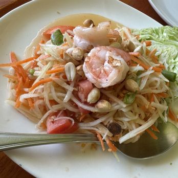 Manow Thai Kitchen - Papaya salad - Thai Near Me - Newton, Massachusetts