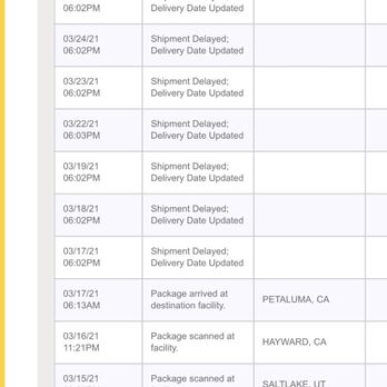 OnTrac - Delayed delayed delayed - Couriers & Delivery Services Near Me - Commerce, California