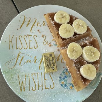 The Mermaid Cafe at Riverview - 1/2 Waffle Breakfast (1) - Breakfast & Brunch Near Me - New Smyrna Beach, Florida