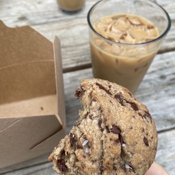 Arcade Coffee Roasters - Cinnamon honey latte and cookie - Coffee & Tea Near Me - Riverside, California Arcade Coffee Roasters - Cinnamon honey latte and cookie - Coffee & Tea Near Me - Riverside, California