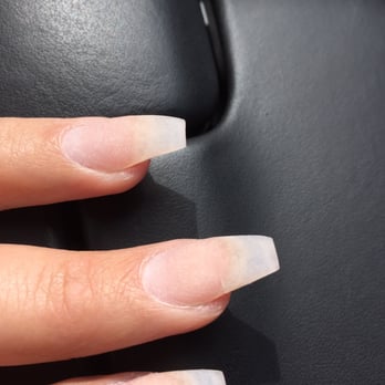 Secrets Spa and Nails - Getting them redone, cracked nail. They have been reshaped by another nail tech at this point. - Nail Salons Near Me - Doral, Florida Secrets Spa and Nails - Getting them redone, cracked nail. They have been reshaped by another nail tech at this point. - Nail Salons Near Me - Doral, Florida