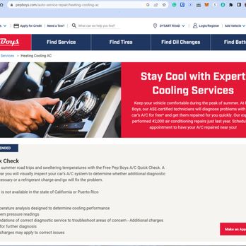 Pep Boys - Pep Boys Website - Tires Near Me - Goodyear, Arizona