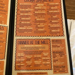 Dutch Mill Cafe & Bar - Menu