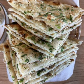 Noor Indian Fusion Kitchen - garlic naan - Indian Near Me - Berkeley, California Noor Indian Fusion Kitchen - garlic naan - Indian Near Me - Berkeley, California