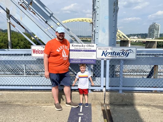 Purple People Bridge by null