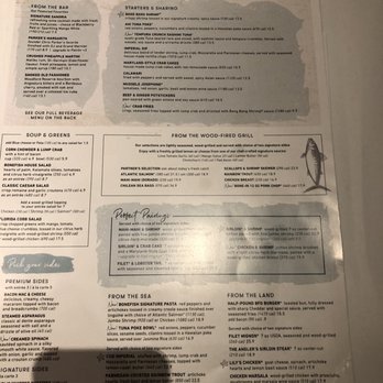 Bonefish Grill - The Menu - Seafood Near Me - Winter Garden, Florida Bonefish Grill - The Menu - Seafood Near Me - Winter Garden, Florida