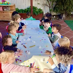 Le Petit Bebe Day Care - Fun with Art and crafts all week!