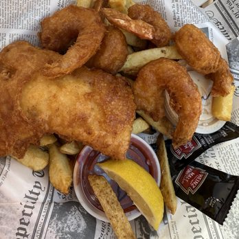 Evans Fish and Chips - Cod and shrimp - Fish & Chips Near Me - Flagstaff, Arizona