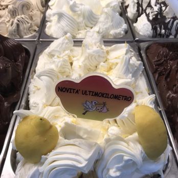 Ultimo Kilometro - Fior di limone... fiordilatte aromatizzato con limoni della costiera amalfitana !! - Gelato Near Me - Buggiano, PT