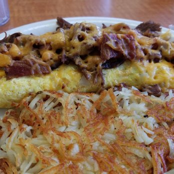 Loaded Cafe - Meat lover's omelette - Breakfast & Brunch Near Me - Gardena, California