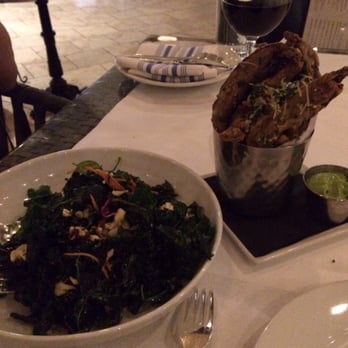 Echo & Rig - Crispy spinach salad & Portobello fries. (dont think. just get them and try them. please) - Steakhouses Near Me - Las Vegas, Nevada Echo & Rig - Crispy spinach salad & Portobello fries. (dont think. just get them and try them. please) - Steakhouses Near Me - Las Vegas, Nevada
