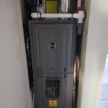 1st HVAC - Furnace install in closet - Heating & Air Conditioning/HVAC Near Me