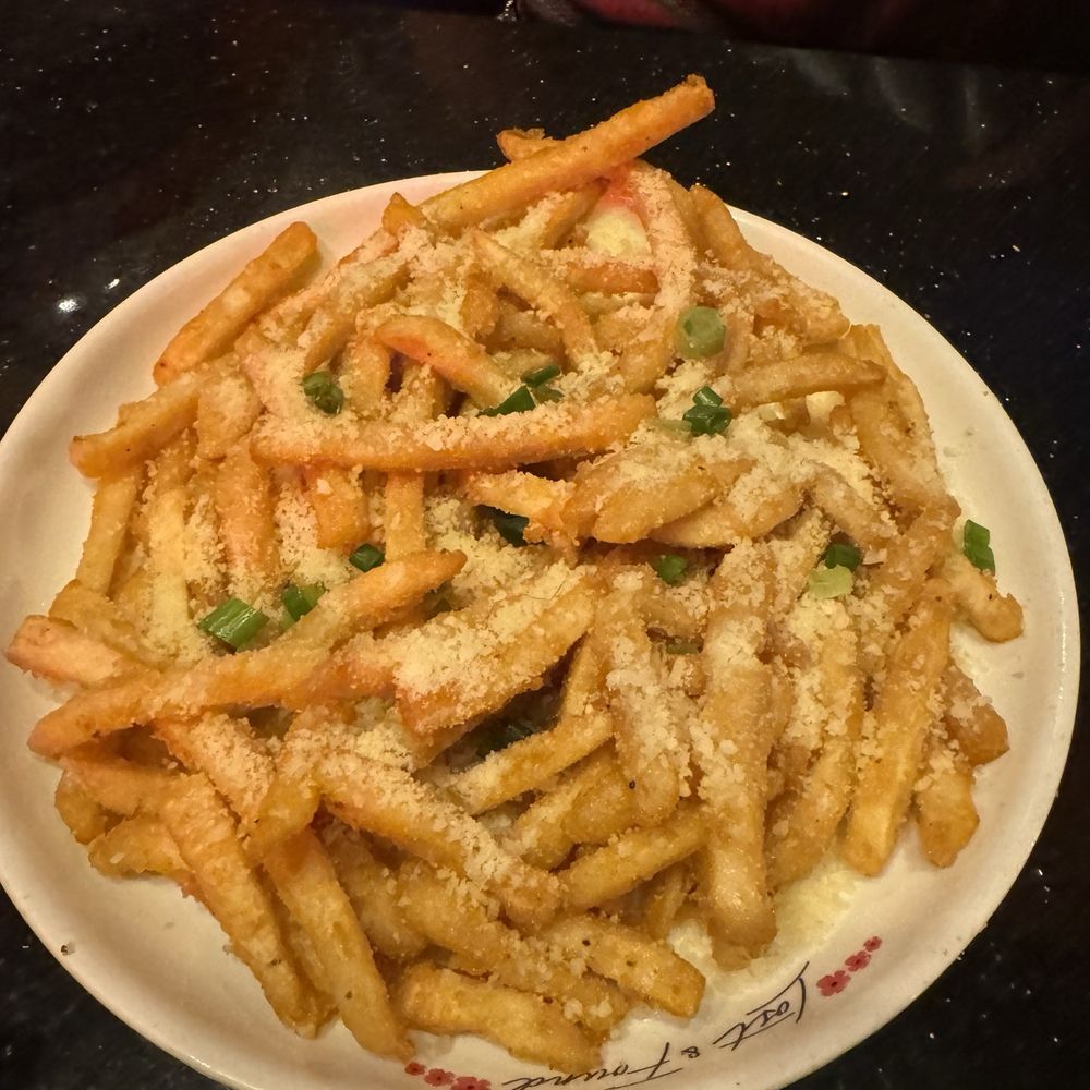 Lost & Found - Parmesan Truffle Fries - Cocktail Bars Near Me - Houston, Texas Lost & Found - Parmesan Truffle Fries - Cocktail Bars Near Me - Houston, Texas