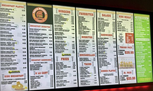 Menu photo 1 Troy's Burgers Corona, CA Menu photo 1 Troy's Burgers Corona, CA
