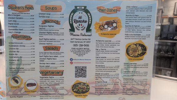 Menu photo 1 Mi Rancho East Syracuse, NY