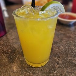 Taqueria La Parrilla - Peach mango margarita