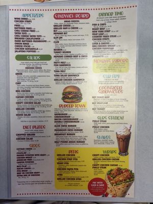Menu photo 3 Memaws Diner Goodrich, MI