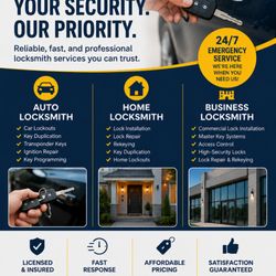 CS Lock & Key - flyer