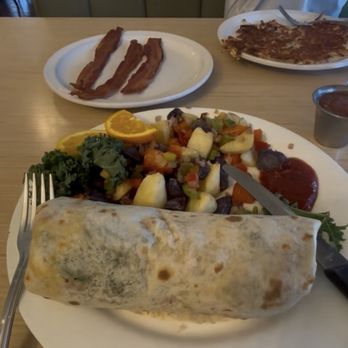 Red Rock Cafe - Breakfast burrito with potatoes. - Breakfast & Brunch Near Me - Sedona, Arizona Red Rock Cafe - Breakfast burrito with potatoes. - Breakfast & Brunch Near Me - Sedona, Arizona