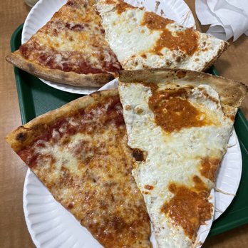 Krispy Pizza  - Regular slice and vodka slice - Pizza Near Me - Brooklyn, New York