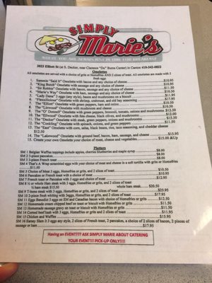 Menu photo 3 Simply Marie's Baltimore, MD