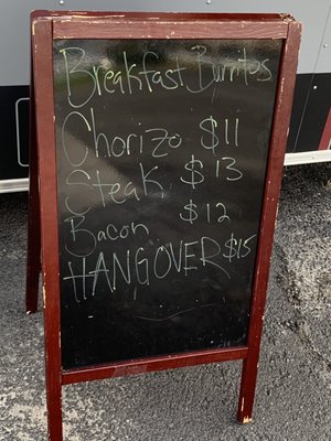 Menu photo 4 Burrito Perdido Chesapeake, VA