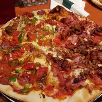 Bazbeaux Pizza - Half and half - Pizza Near Me - Indianapolis, Indiana