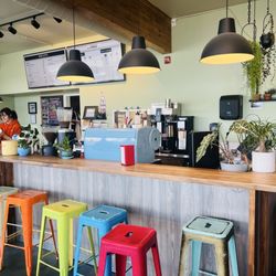 Rise & Shine Biscuit Kitchen - Bar seating