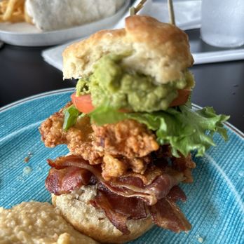 185 - Close up- lots of bacon - American Near Me - Poquoson, Virginia 185 - Close up- lots of bacon - American Near Me - Poquoson, Virginia