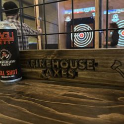 Firehouse Axes - Level Beer helped us created this awesome American Style Pilsner-delish!