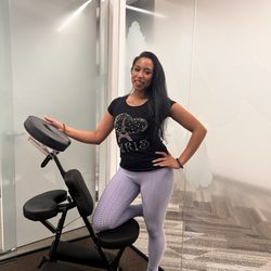 Maria Spear - Corporate Wellness Day chair massage