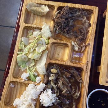 Sapporo - Bulgogi and Beef Teriyaki bento - Sushi Bars Near Me - San Antonio, Texas Sapporo - Bulgogi and Beef Teriyaki bento - Sushi Bars Near Me - San Antonio, Texas