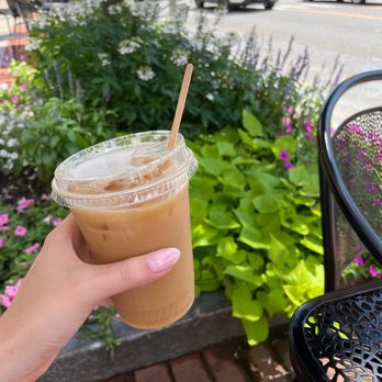 Spot Coffee - Vanilla Iced Coffee - Cafes Near Me - Glens Falls, New York