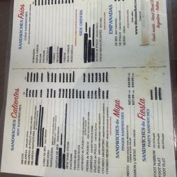 Menu Menu