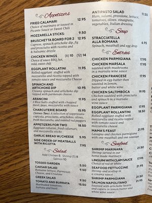 Menu photo 1 Mama Linas Fort Mill, SC