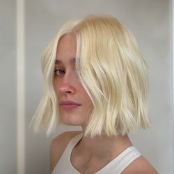 The Blondery - A personalized haircut and color combination designed for a polished, effortless look.