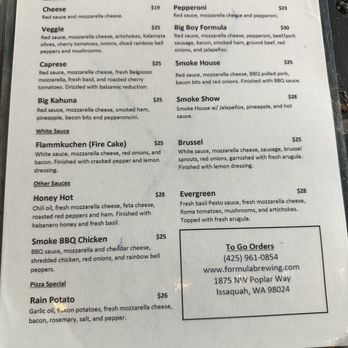 Formula Brewing - Beer Gardens Near Me - Issaquah, Washington Formula Brewing - Beer Gardens Near Me - Issaquah, Washington