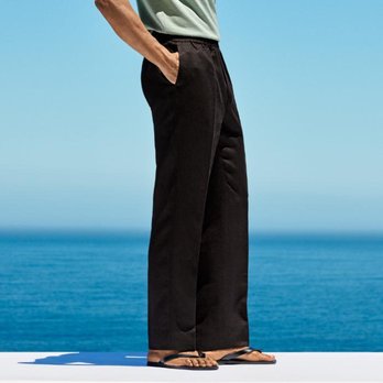 Suitsupply - Summer's best trousers in refined linen and cotton bring effortless polish to any style or occasion. - Men's Clothing Near Me - San Jose, California