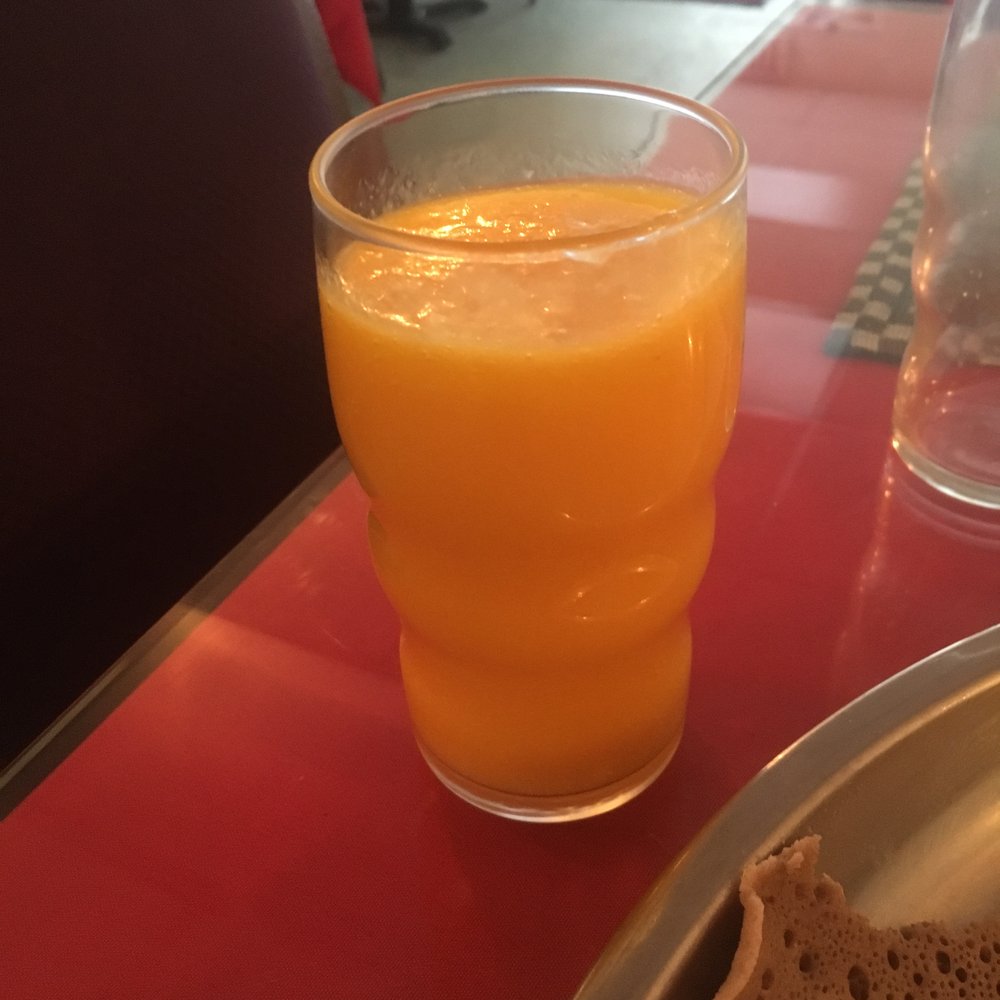 EthioEritrea Restaurant - Mango Smoothie - Ethiopian Near Me - Syracuse, New York EthioEritrea Restaurant - Mango Smoothie - Ethiopian Near Me - Syracuse, New York