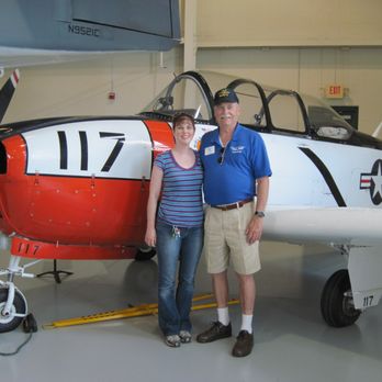 Military Aviation Museum - Captain Craig my personal friend and tour guide. This is the plane he flew - Museums Near Me - Virginia Beach, Virginia