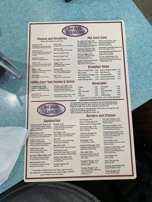 Menu photo 3 Not Justa Diner Saint Croix Falls, WI Menu photo 3 Not Justa Diner Saint Croix Falls, WI