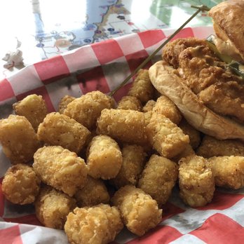 Eh! Burger - Eh! Chicken Sandwich and lots and lots of tots! - Burgers Near Me - Munising, Michigan