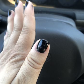MK Nails & Spa - Smudged nail polish after "supposedly " being dry. - Nail Salons Near Me - Lakeside, California MK Nails & Spa - Smudged nail polish after "supposedly " being dry. - Nail Salons Near Me - Lakeside, California