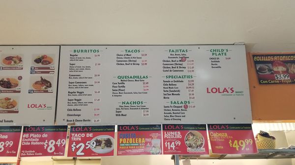 Menu photo 2 Lola's Market Santa Rosa, CA Menu photo 2 Lola's Market Santa Rosa, CA