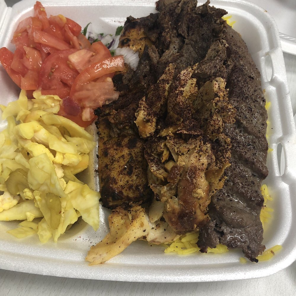 Detroit Kabob House - Mix combo plate - Middle Eastern Near Me - Niles, Illinois Detroit Kabob House - Mix combo plate - Middle Eastern Near Me - Niles, Illinois