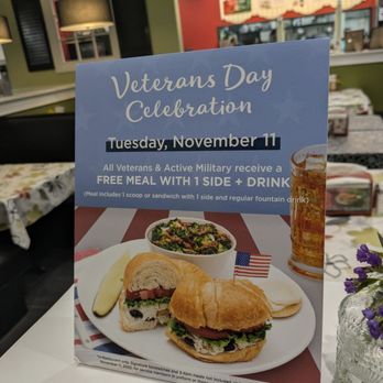 Chicken Salad Chick - Uptown - Veterans Day discount - Salad Near Me - Albuquerque, New Mexico Chicken Salad Chick - Uptown - Veterans Day discount - Salad Near Me - Albuquerque, New Mexico
