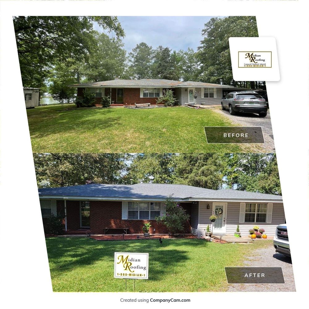 Slide of Midian Roofing