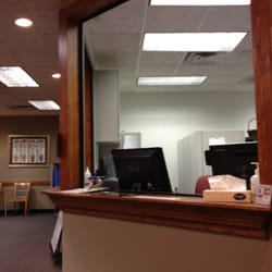 Cary Cardiology - The reception desk.