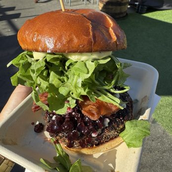 Scolari's Good Eats - Blueberry bacon blue cheeseburger - Burgers Near Me - Alameda, California